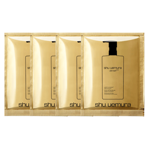 植村秀 蜜享盒 琥珀洁颜油15ml+柚子洁面1ml+小方瓶#584 1ml+#674 1ml 11.6元
