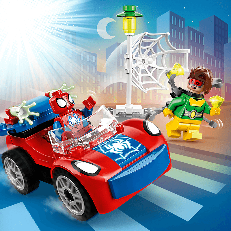LEGO 乐高 SpiderMan蜘蛛侠系列 10789 蜘蛛侠酷车与章鱼博士 55.05元（需用券）