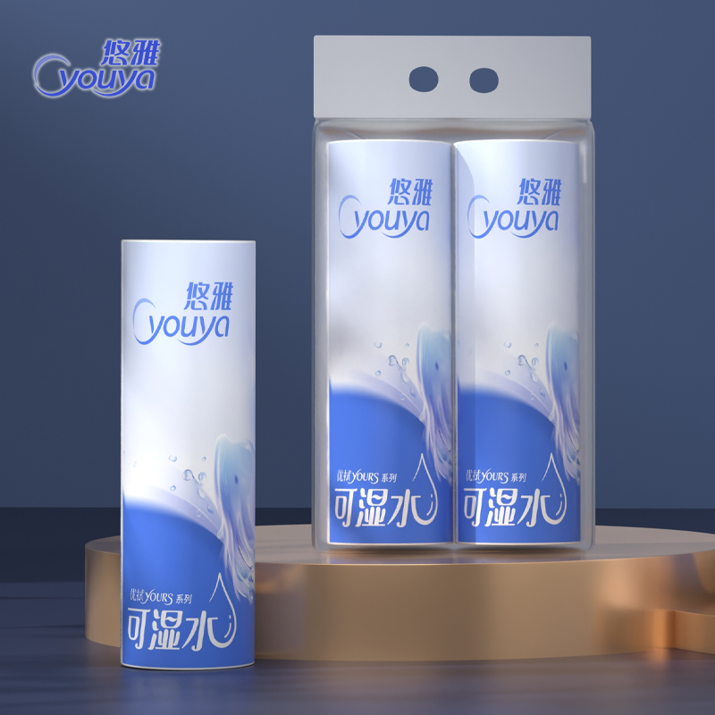 YOYA 悠雅 42卷实惠装卫生纸家用厕纸整箱批发家庭纸巾餐巾纸无芯卷筒纸 9.9