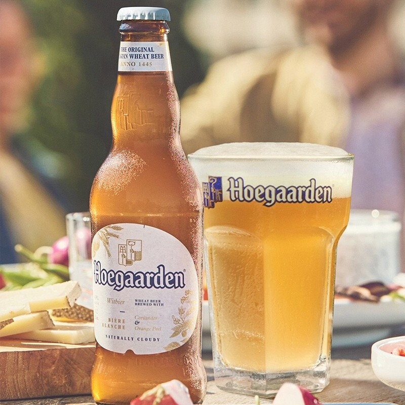 Hoegaarden 福佳 比利时风味精酿啤酒 福佳白啤酒 部分临期 330mL 18瓶 118.26元