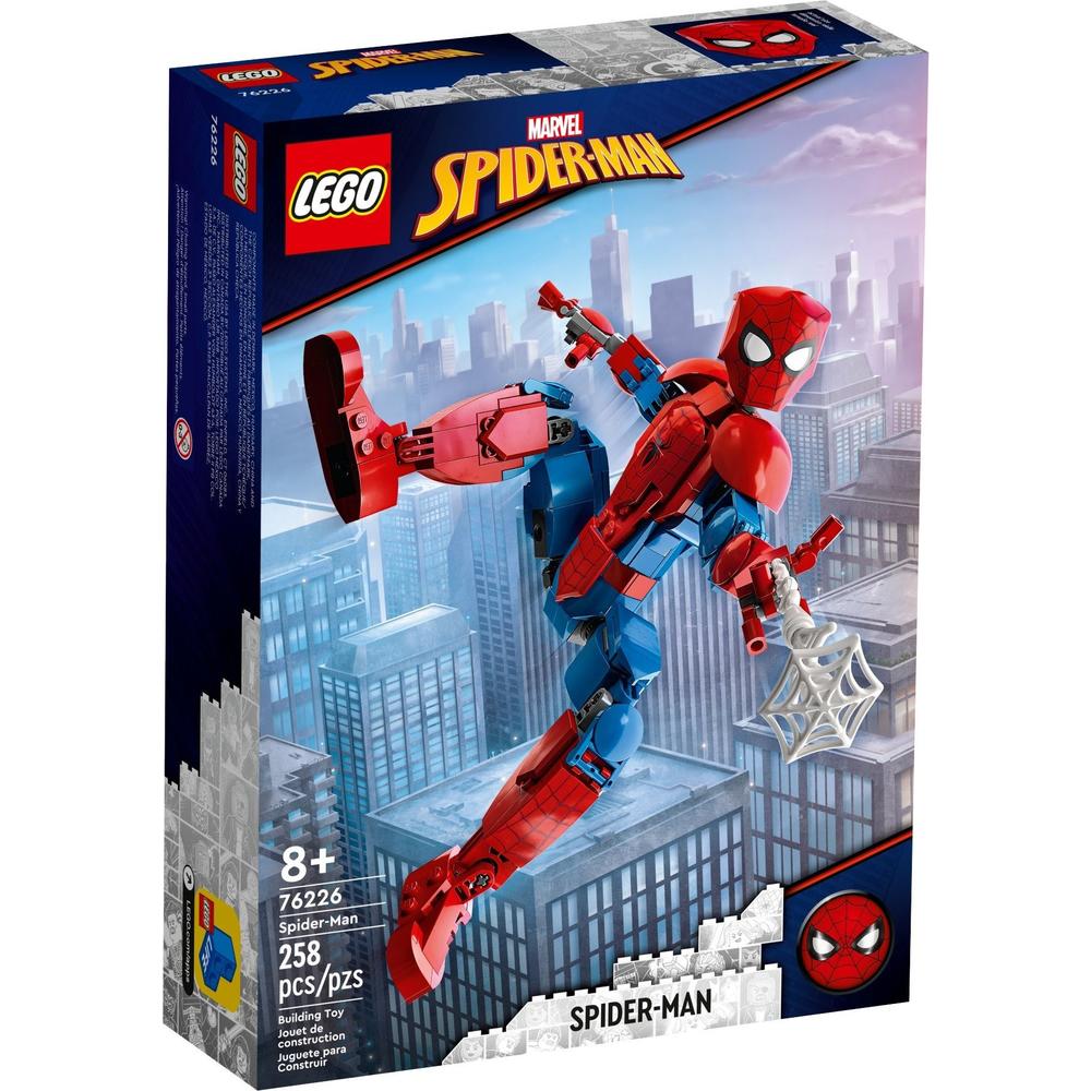 暑假法宝、PLUS会员：LEGO 乐高 SpiderMan蜘蛛侠系列 76226 蜘蛛侠人偶 144.25元包