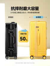 喵满分 行李箱旅行箱大容量密码皮箱子防刮拉杆箱20寸 151.05元