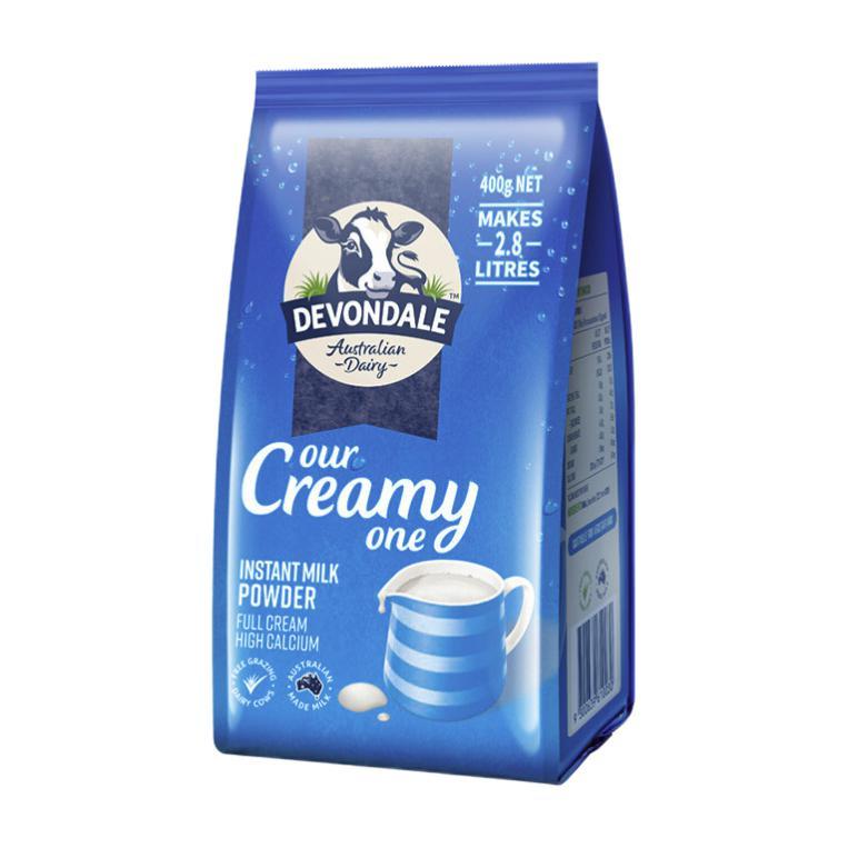 DEVONDALE 德运 全脂成人奶粉 400g 17.9元