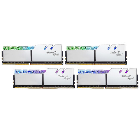 G.SKILL 芝奇 F4-3600C18Q-64 DDR4 3600/3733MHz 台式机内存条 64GB(16Gx4)套装 1999元