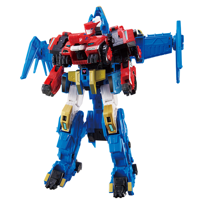 奥迪双钻 量子战队变形机器人超变合体机甲超音战神儿童玩具男孩 豪华版