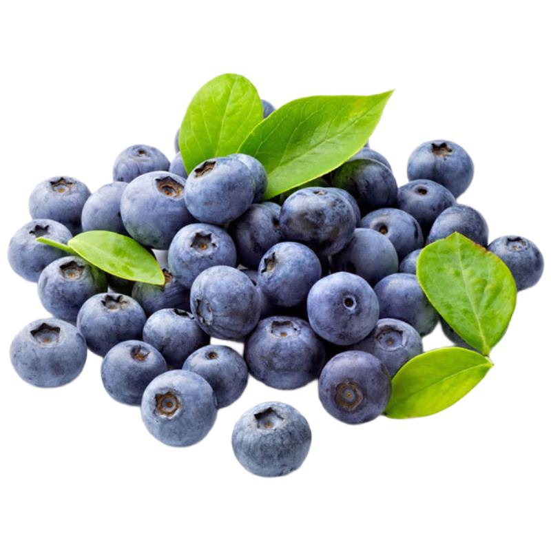 移动端、京东百亿补贴：京鲜生 国产蓝莓 4盒装 果径18mm+ 新鲜水果 源头直