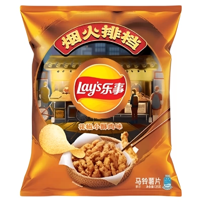88VIP：乐事 花椒小酥肉味薯片 135g 0元（淘金币抵扣1.07+品牌金6）