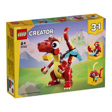 LEGO 乐高 创意百变3合1系列 31145 红色小飞龙 60.05元（需用券）