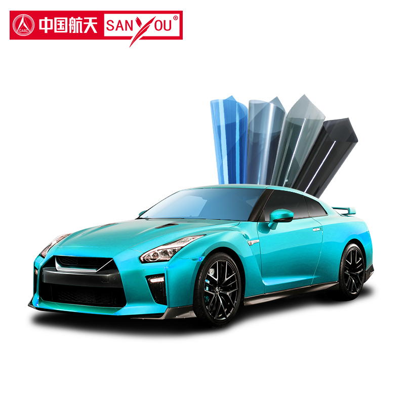SANYOU 山由 中国航天汽车贴膜 尚品黑全车套餐 497.29元
