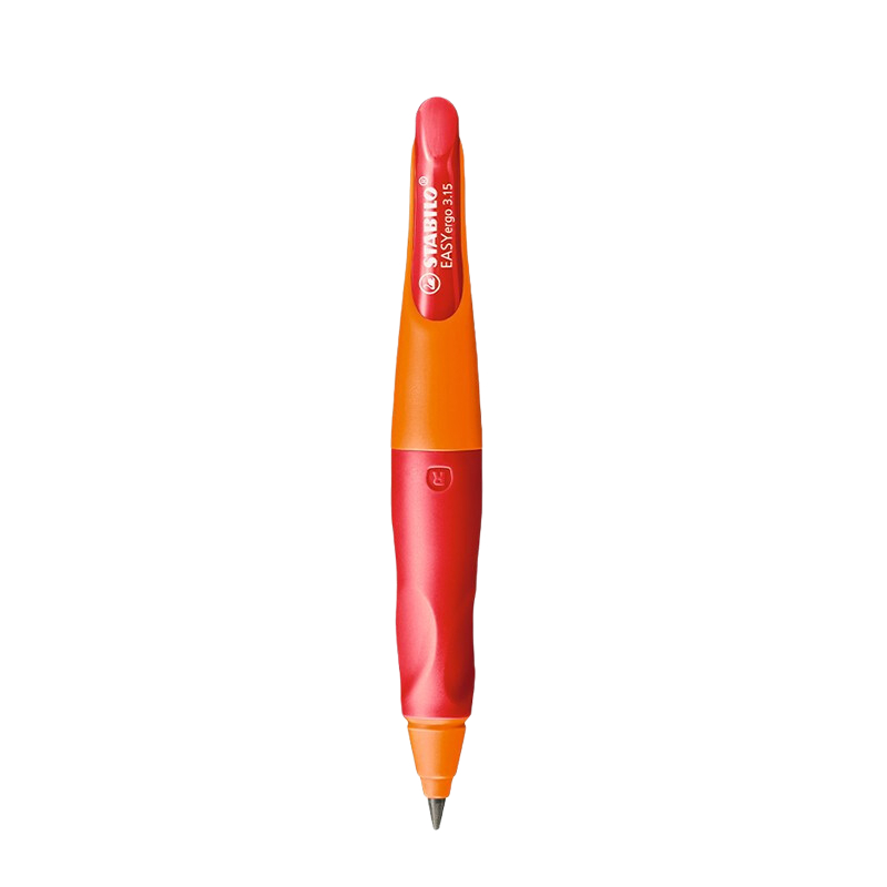 STABILO 思笔乐 B-46876-5 胖胖铅自动铅笔 橙色 HB 3.15mm 单支装 29.9元
