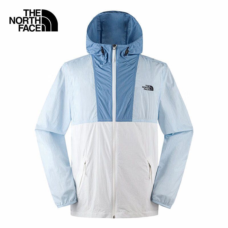 THE NORTH FACE 北面 防晒衣男户外防风夹克8BA5 幻想蓝/3YL 3XL 449元