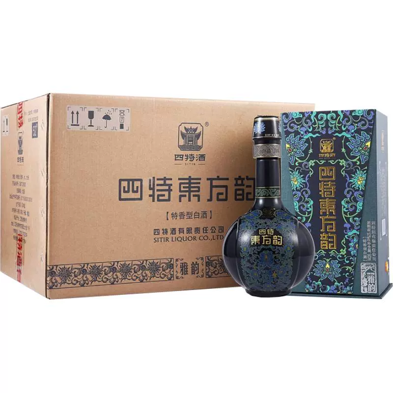 SITIR 四特酒 四特白酒东方韵 雅韵52度 500ml*6瓶 ￥1469