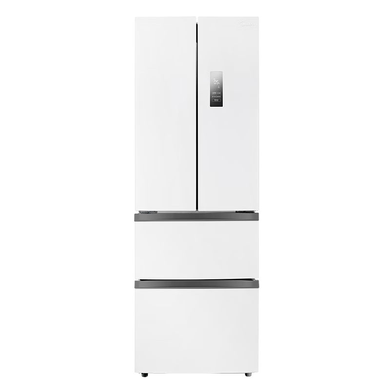 PLUS会员：Midea 美的 MR-340WFPE 风冷多门冰箱 324L 极地白 1631.28元（需领券）