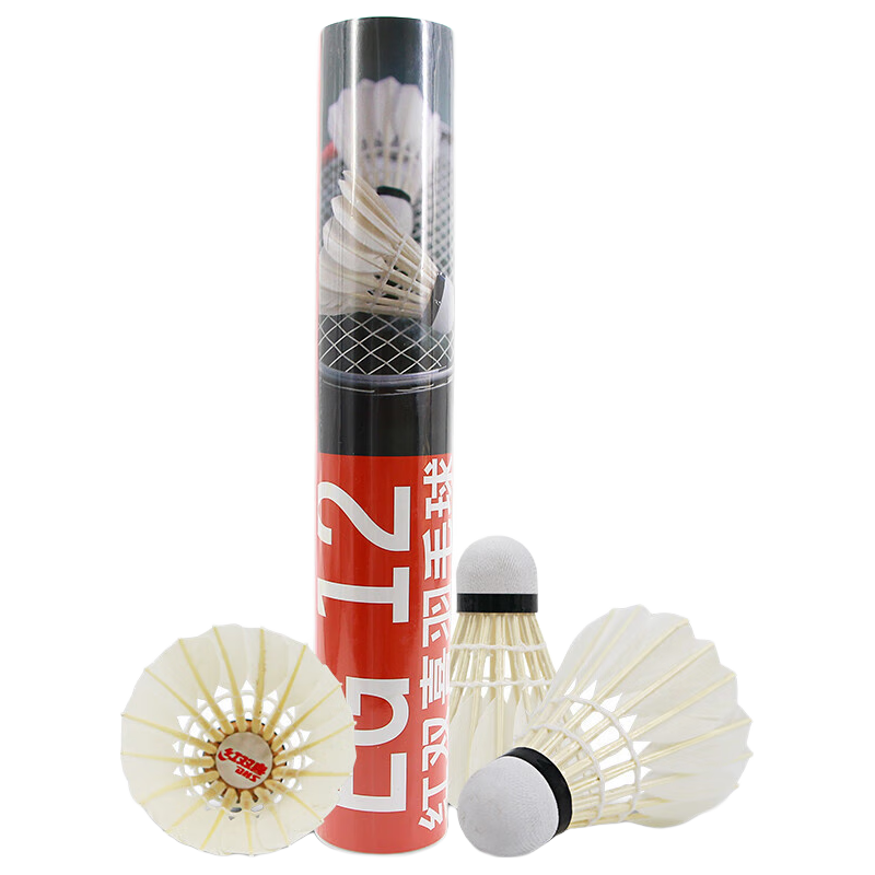 红双喜 EG12 羽毛球 白色 12只装 78元