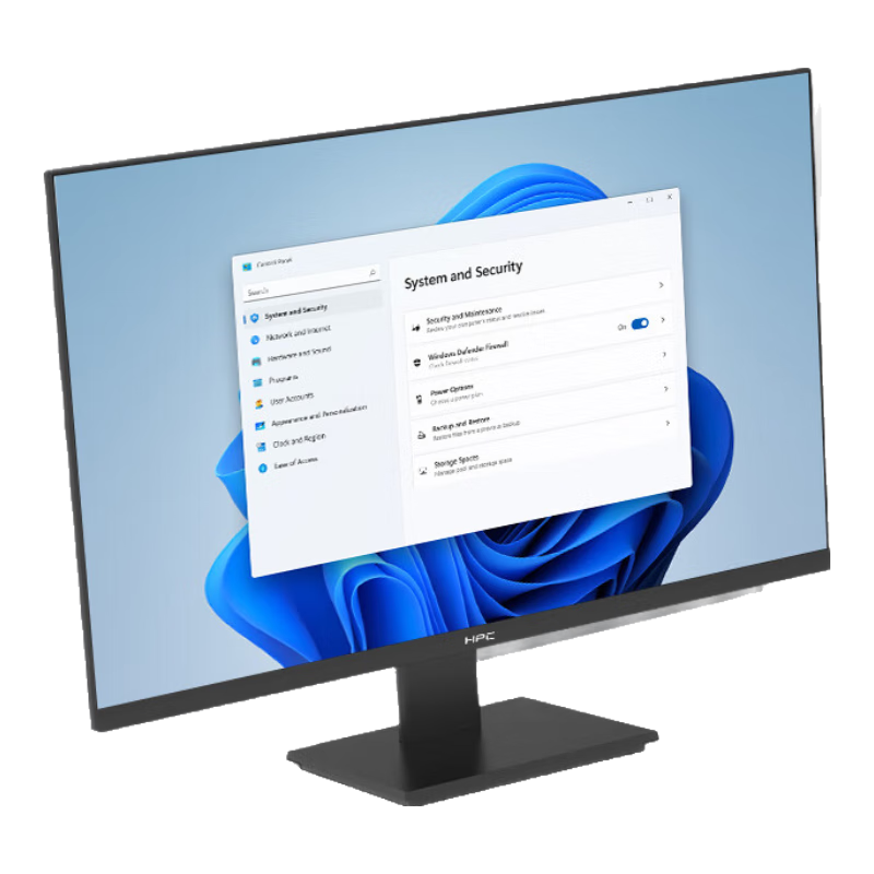 消费券、plus:HPC 27英寸 FHD 100Hz 低蓝光 办公影娱电脑显示器 446.36元