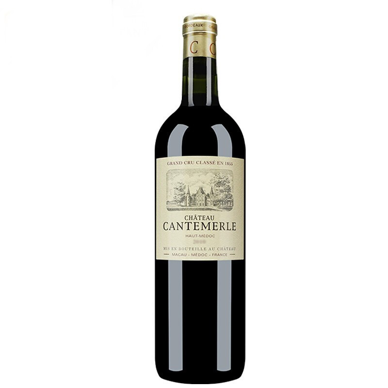 CHATEAU CANTEMERLE 1855列级酒庄：佳德美庄园 干红葡萄酒2019年 750ml 单瓶装 173.05