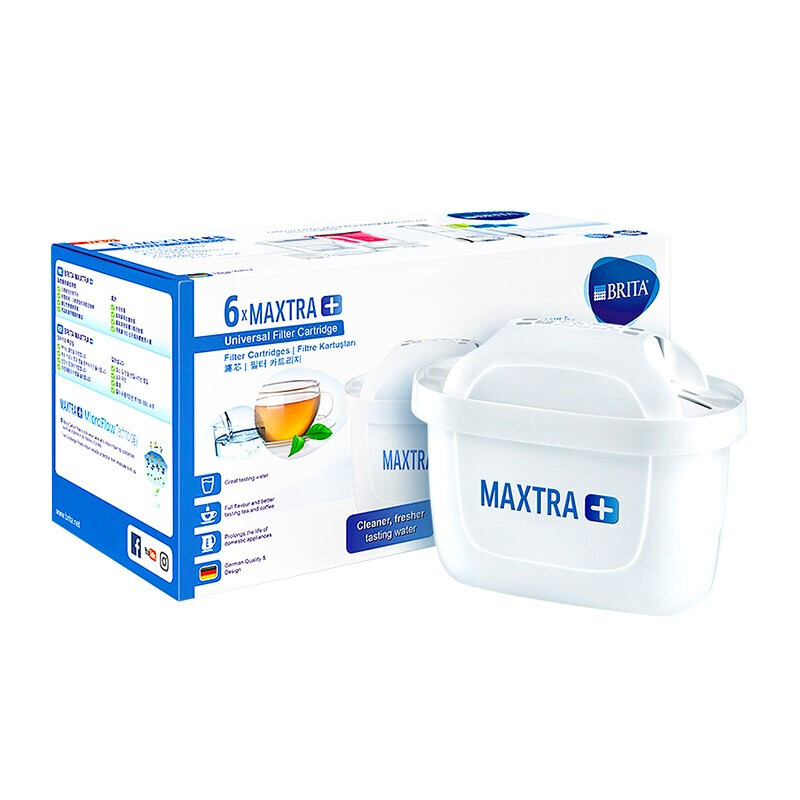 BRITA 碧然德 Maxtra+ 滤水壶滤芯 6只装 120元