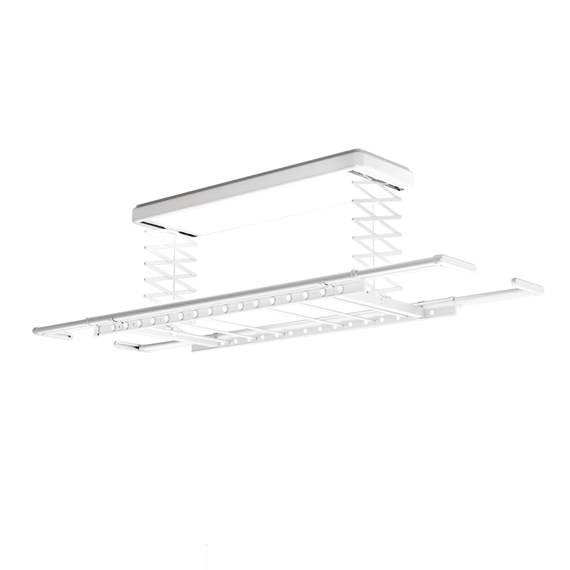 京东京造 A+智能电动晾衣架全自动升降嵌入阳台晾衣机伸缩超薄晒衣架 475.37