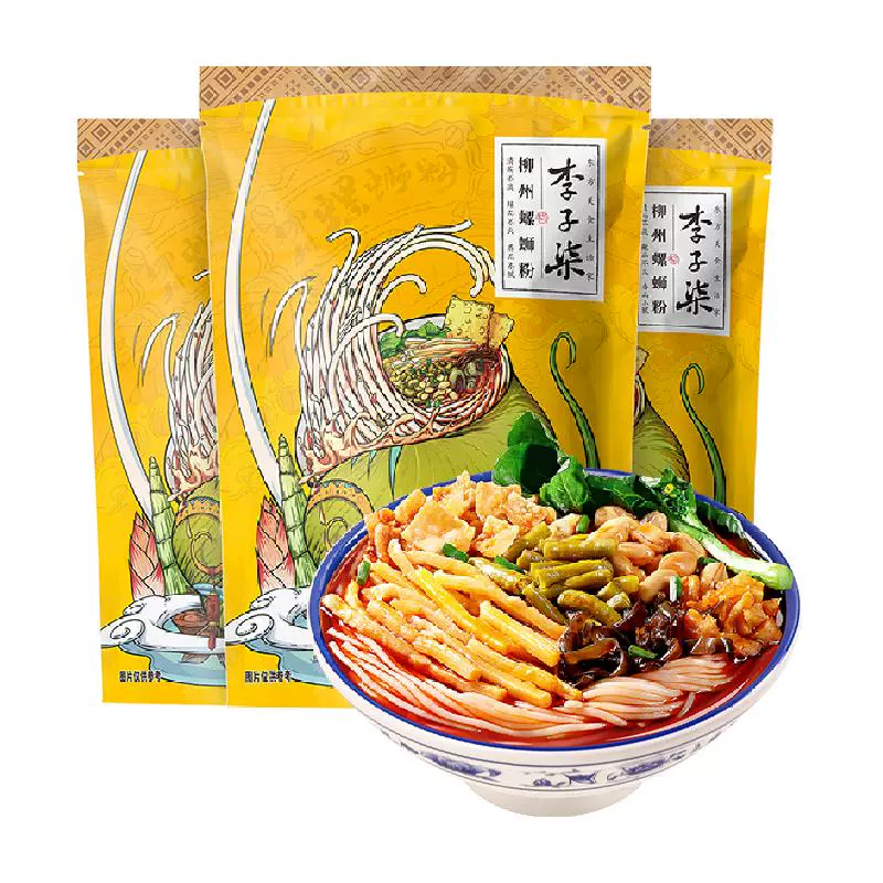 李子柒 螺蛳粉330g*3 ￥23.4