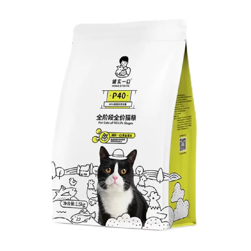 诚实一口 全阶段猫粮 P40鸡鱼猫粮 1.5kg ￥84.55