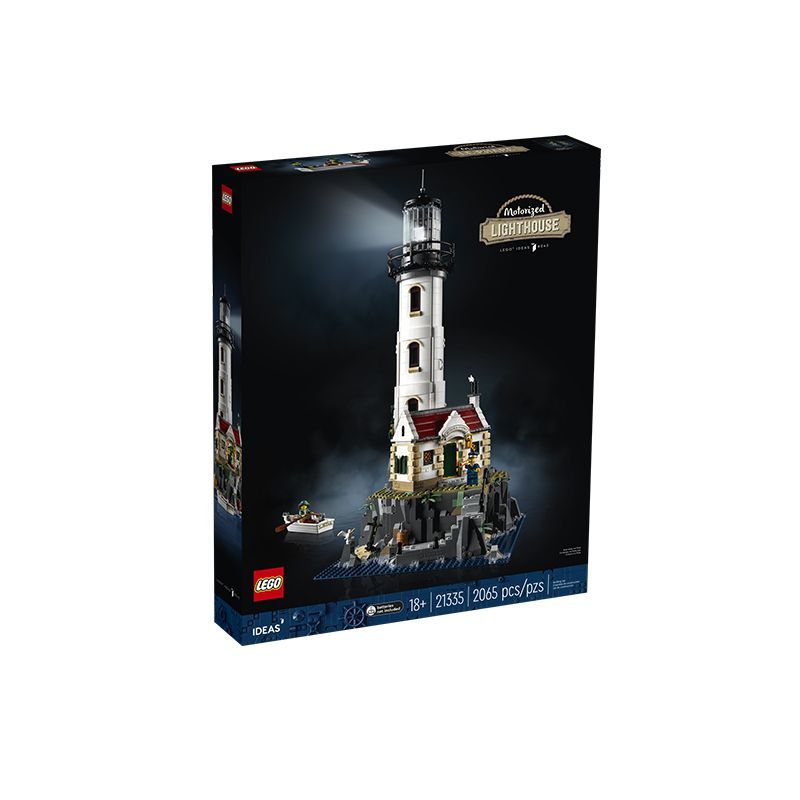 百亿补贴：LEGO 乐高 IDEAS系列21335电动灯塔创意男女孩益智玩具拼插积木礼物