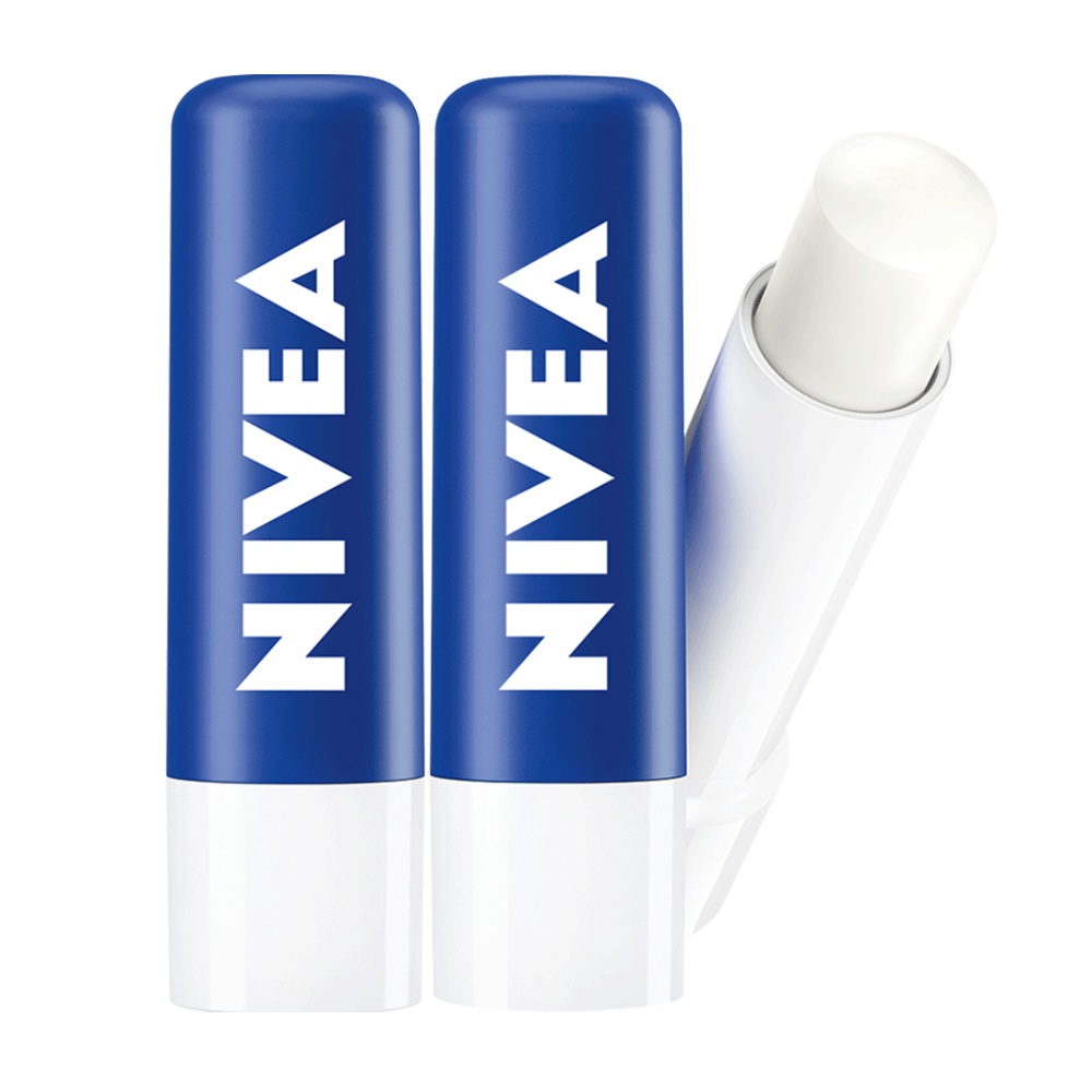 NIVEA 妮维雅 润唇膏 天然型 4.8g 9.9元包邮（需用券）