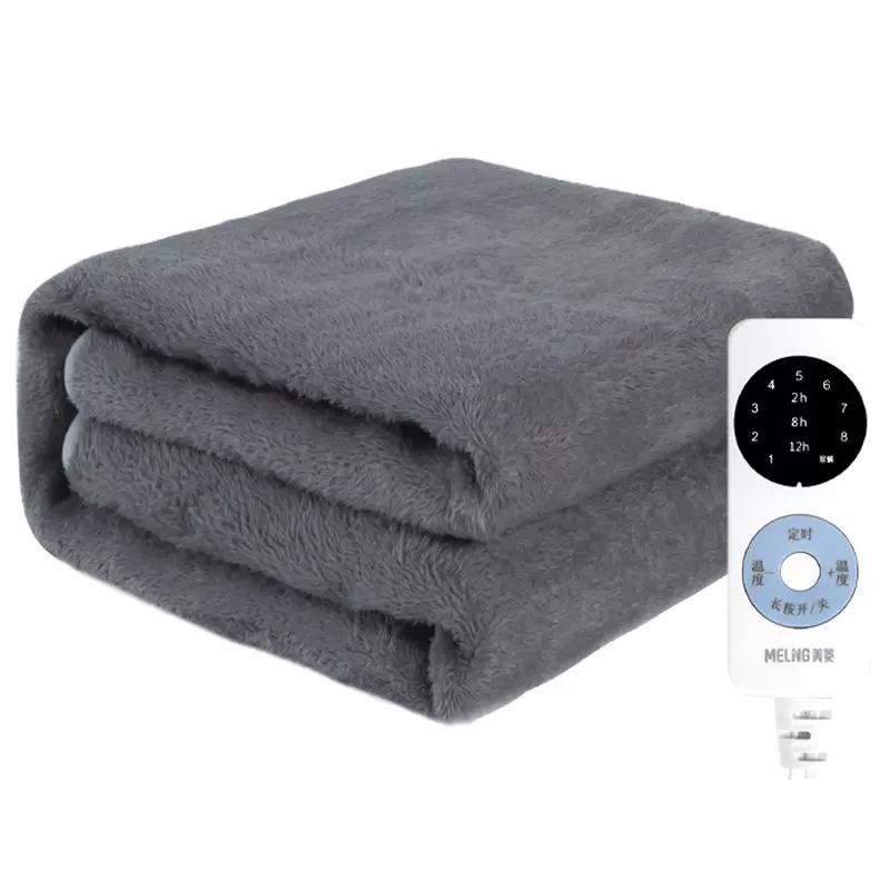 MELING 美菱 电热毯家用单人床双人双控分区调温电暖垫除湿除螨安全电褥子 
