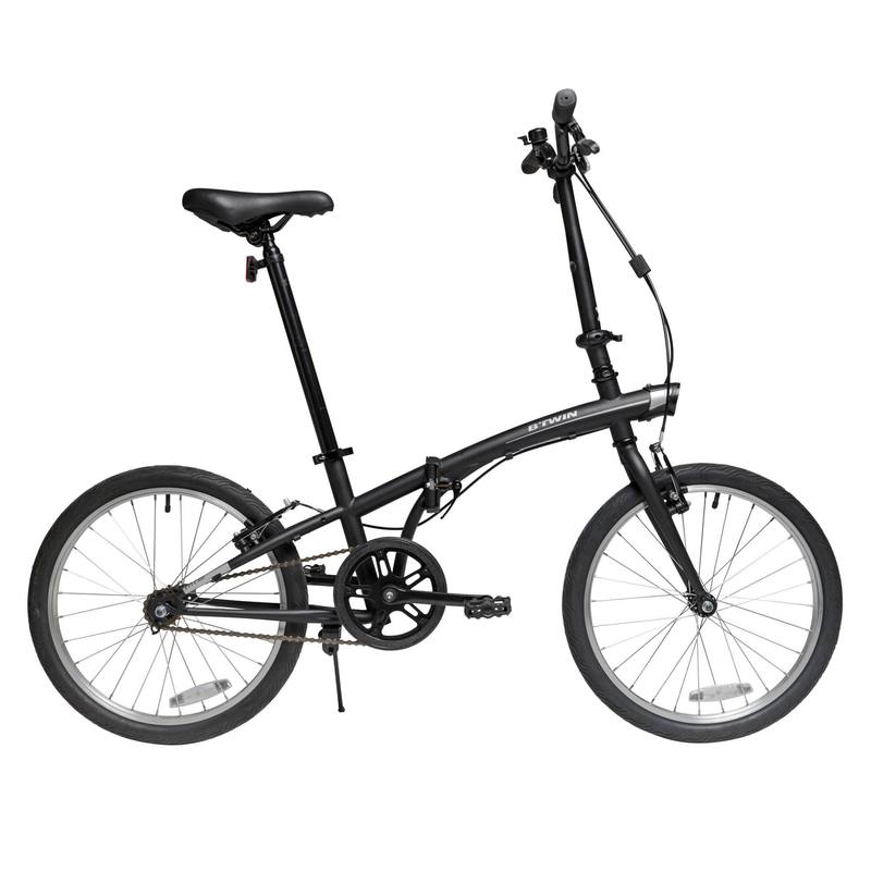 DECATHLON 迪卡侬 TILT 100 折叠自行车 8480236 黑色 20英寸 939.9元（需用券）