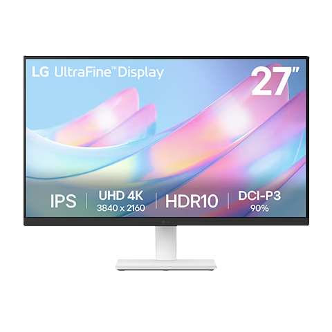 plus:LG 27英寸 4K超清 IPS HDR10 1000:1对比度 阅读模式 智能节能 可壁挂 办公显示