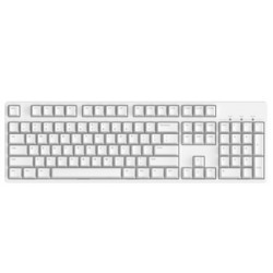 iKBC C104 机械键盘 (Cherry黑轴、白色) 
