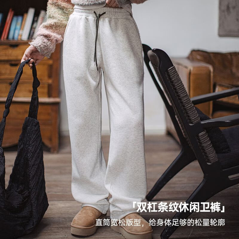 马登 美式双杠条纹卫裤 126.9元