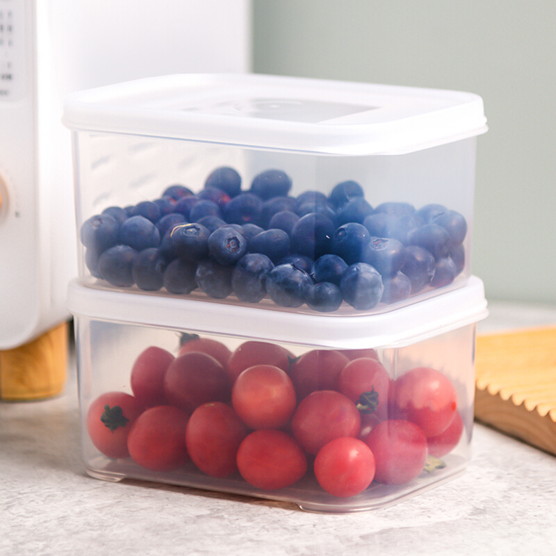 Citylong 禧天龙 保鲜盒 食品级厨房冰箱收纳盒带盖 生鲜蔬菜水果盒冷藏冷冻 