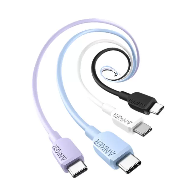 Anker 安克 60W 双USB-C数据线 0.9米 USB-IF认证 ￥21.9