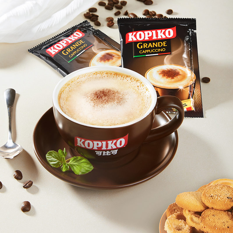 88VIP：可比可 KOPIKO/可比可三合一卡布奇诺30.25*24条速溶咖啡726g 36元（需用券