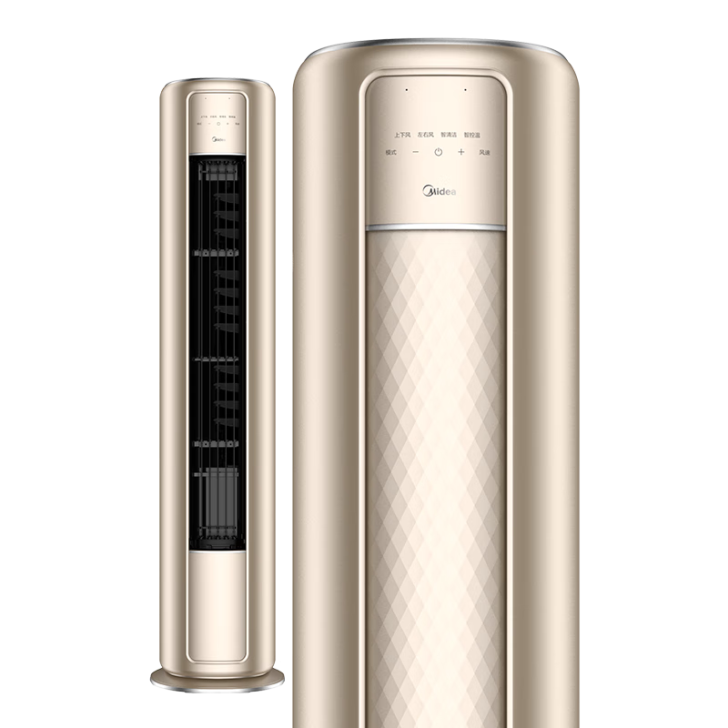PLUS，概率券：美的（Midea）空调 3匹 风尊 新一级能效 变频冷暖 客厅空调立