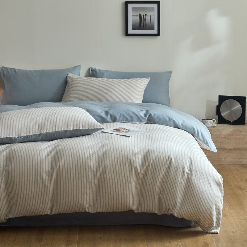 AIDLI A类母婴级100%全棉双层纱四件套 200*230cm 139元（需用券）