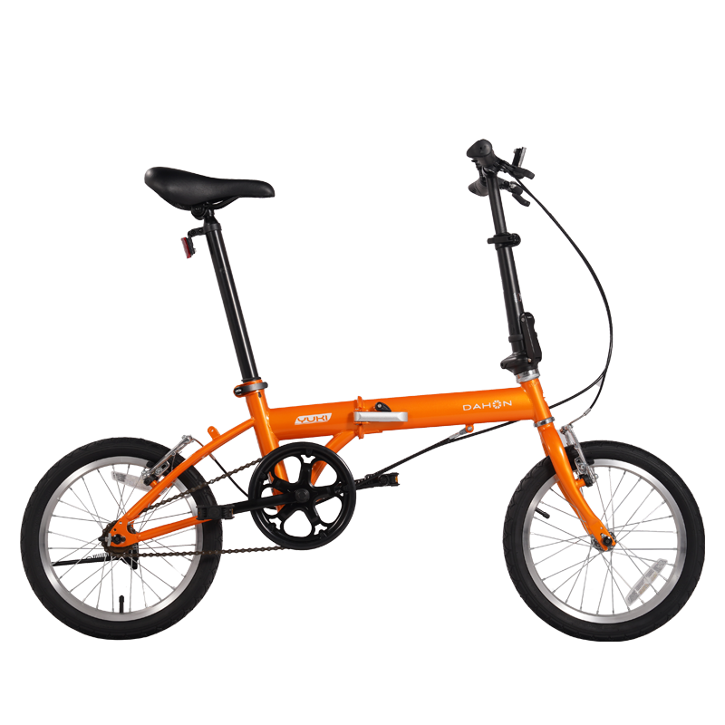 Plus会员：DAHON 大行 YUKI 折叠自行车 KT610 橙色 16英寸 单速 722.2元 包邮（需领