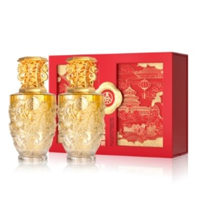 WULIANGYE 五粮液 喜福盛世祥泰 浓香型优级白酒 52度 500ml*2瓶 礼盒装 159.9元包