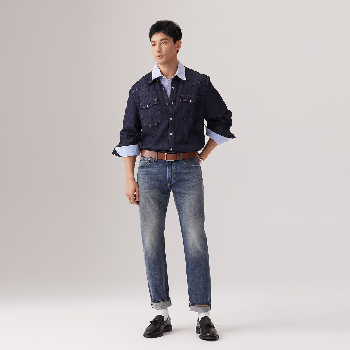 Levi's 男士牛仔衬衫 85745 186.4元（需用券）