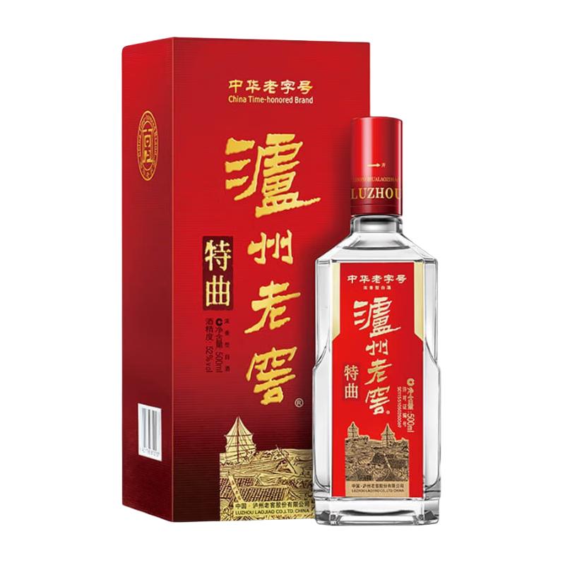 泸州老窖 特曲 第十代 52%vol 浓香型白酒 500ml 单瓶装 214.1元（需用券）