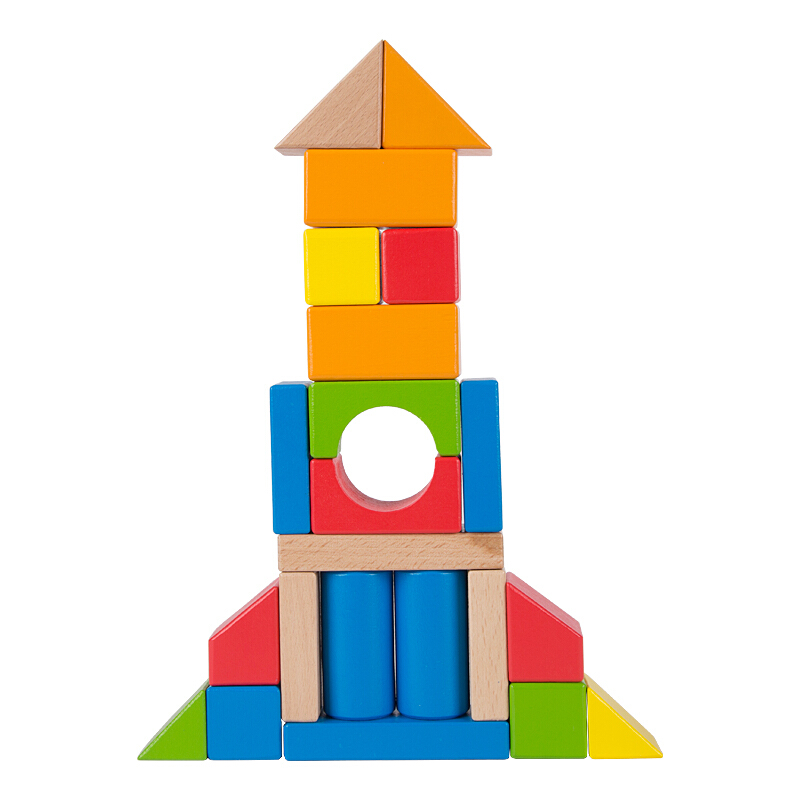 Hape E8321 40粒积木 48.6元