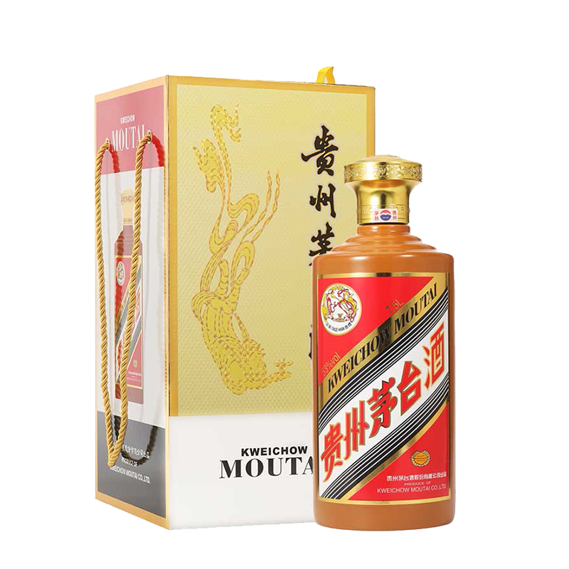 双11巅峰、plus会员：茅台（MOUTAI）金桂叶 酱香型白酒 53度 2.5L 礼盒装 18215.01