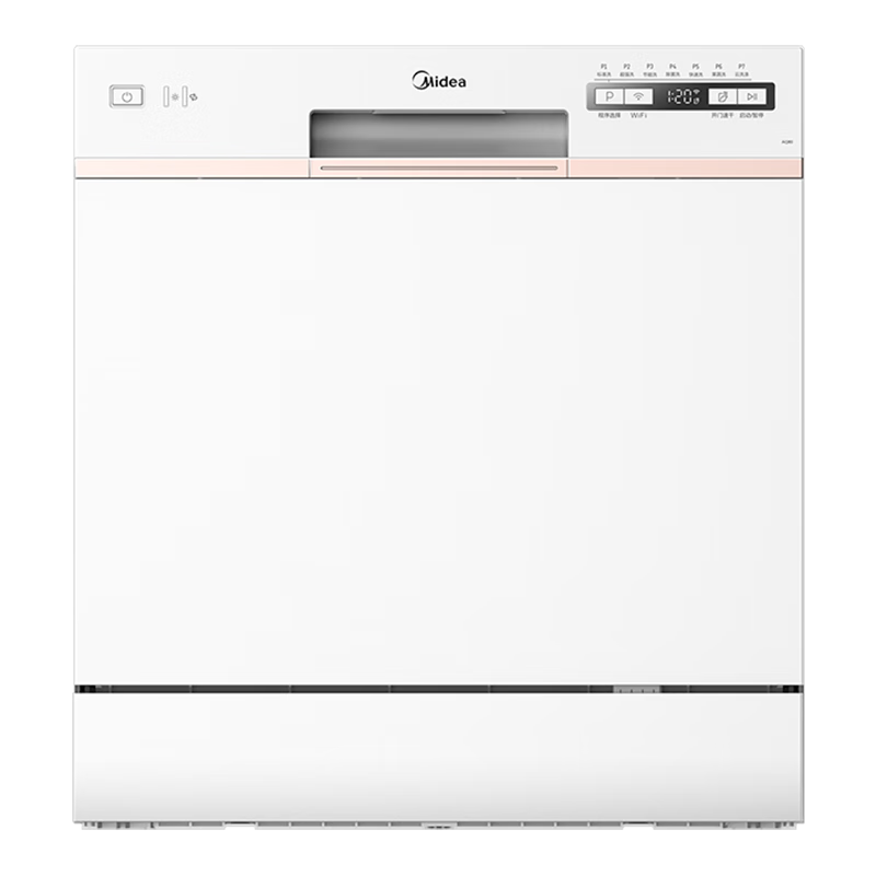 PLUS会员、限地区补贴：Midea 美的 洗碗机台式家用 10套AQ80灶下嵌入式 1970.31