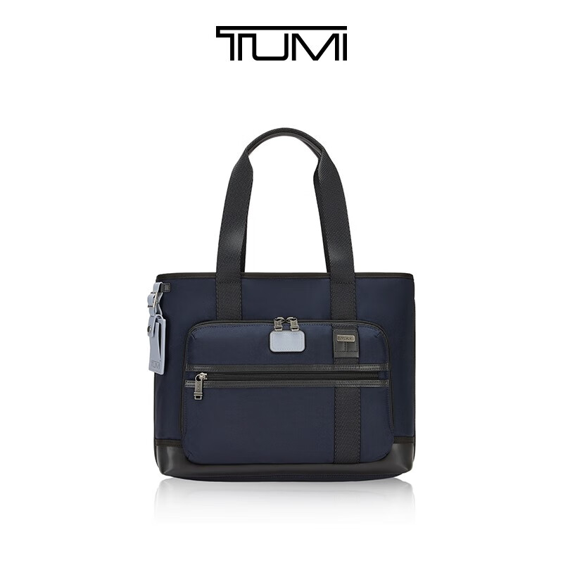 TUMI 男士托特包摩登时尚简约通勤出行纯色手提包 1380元（需用券）