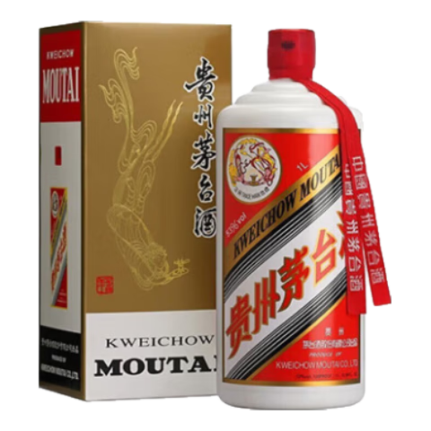 超值神车:moutai/茅台 飞天茅台 53° 酱香型 1L 1瓶 3485.79元