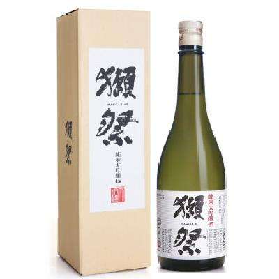 20点：Dassai 獭祭 四割五分 纯米大吟酿 清酒 720ml 单瓶装 77元 包邮