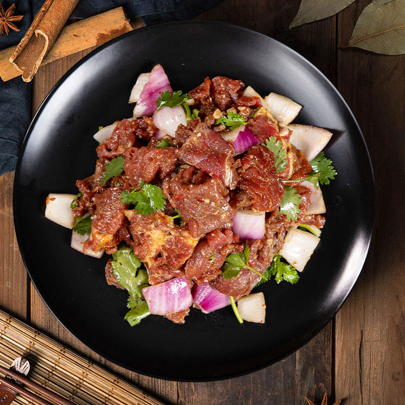 大庄园 上脑拌肉烤肉食材500g*3袋 99.65元（需用券）
