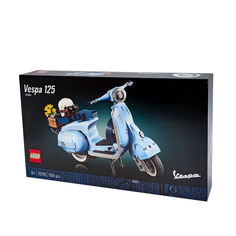 百亿补贴：LEGO 乐高 Creator创意百变高手系列 10298 韦士柏 Vespa 125 踏板摩托车