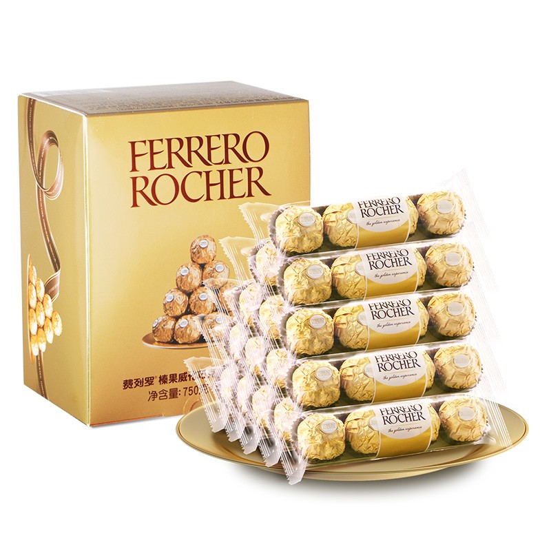 PLUS会员：费列罗 榛果威化巧克力 750g 135.2元