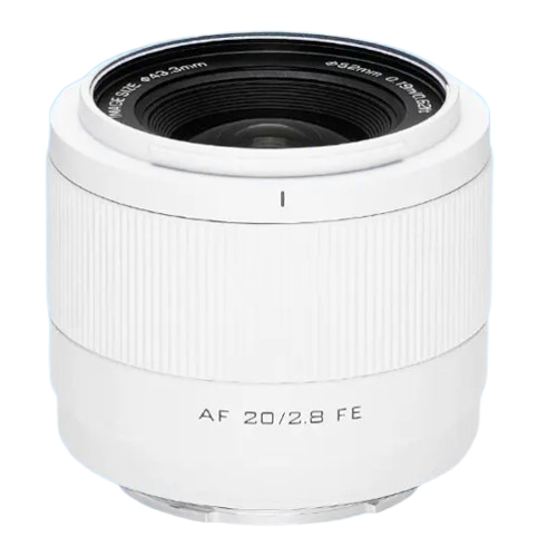 PLUS会员：VILTROX 唯卓仕 Air系列 定焦镜头 20mm F2.8/56mm F1.7 皓月白 索尼口 986.5